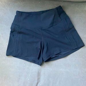 Black lululemon shorts